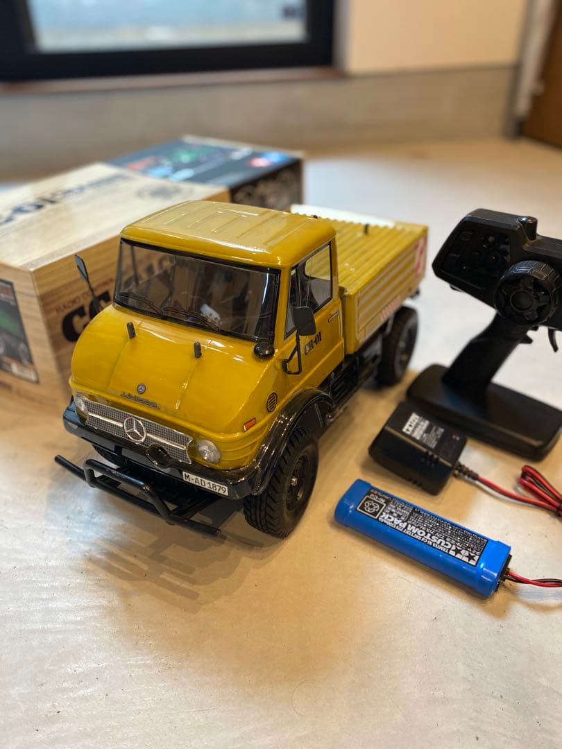 タミヤ　CC-01　ウニモグ　電動RCカー LED プロポ付き フルセット