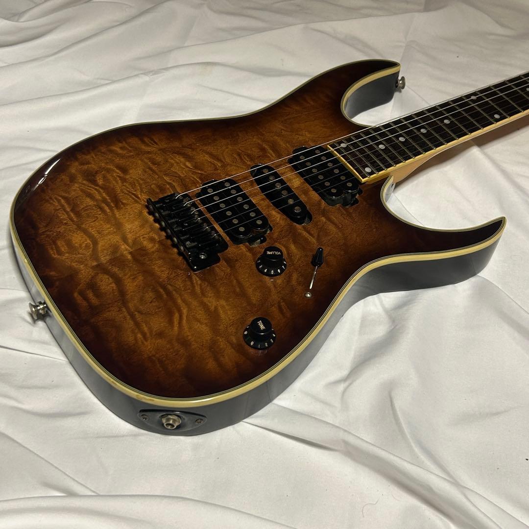 【希少モデル・美品】Ibanez RG198QM エレキギター