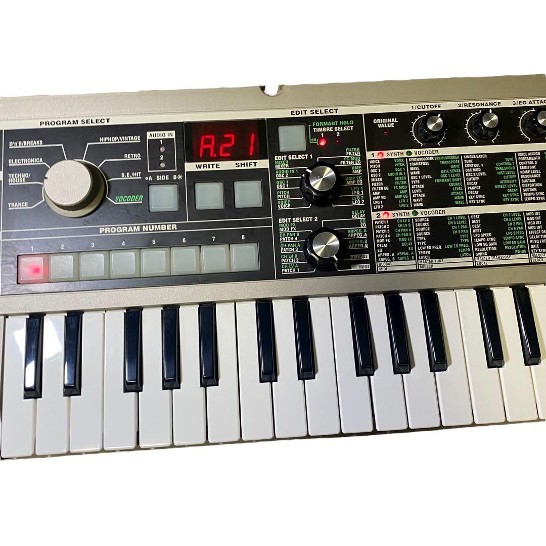 美品✨KORG　コルグ　シンセサイザー　Micro KORG　マイクロコルグ