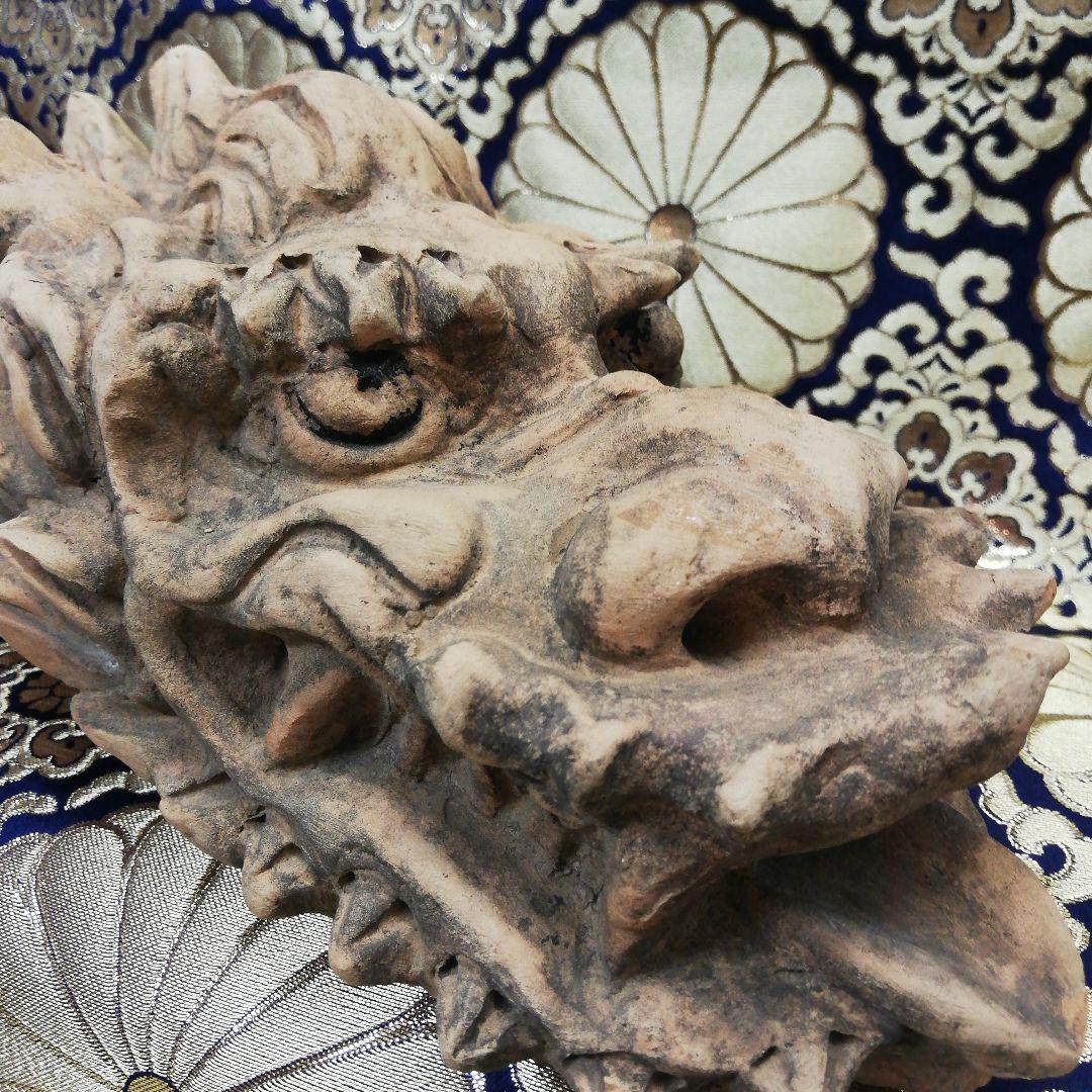 江戸時代極稀少レア博物館級超絶技巧古寺仏教美術龍之口手練陶器時代物コレクション