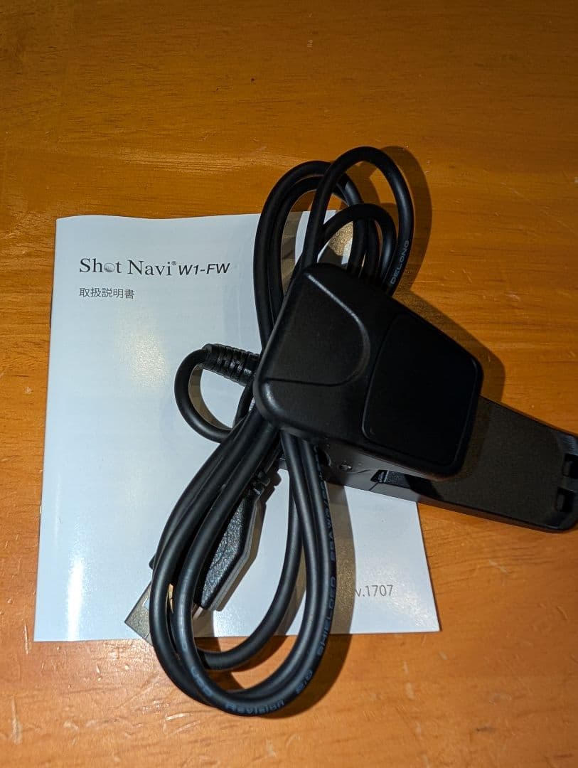 新品未使用★Shot Navi W1-FW GPSゴルフウォッチ