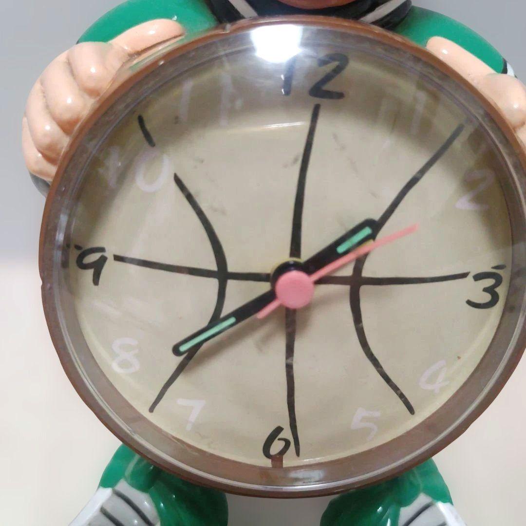 【希少】松山千春 目覚まし時計 置時計 レトロ 当時物