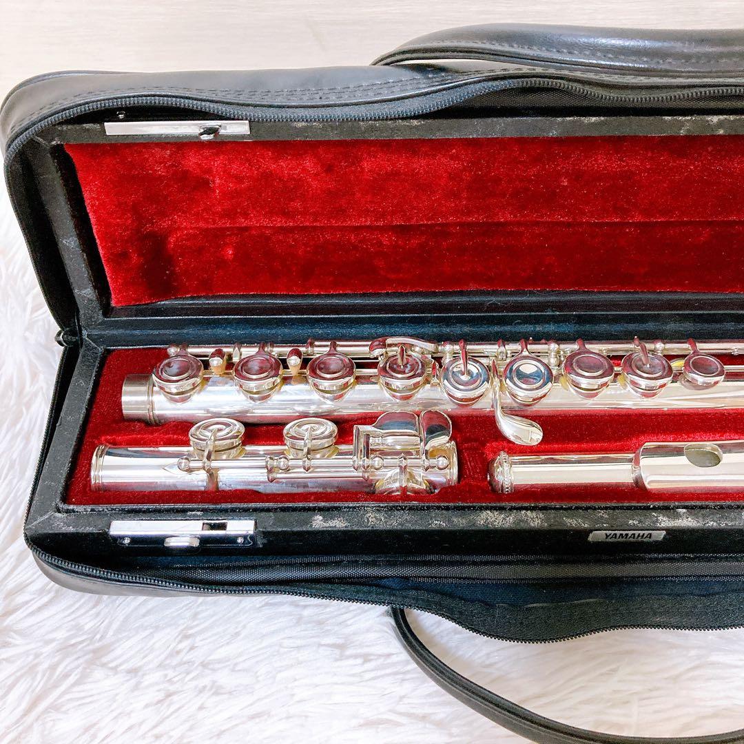 ヤマハ　シルバー　YFL451 フルート　管楽器　銀製モデル　SILVER