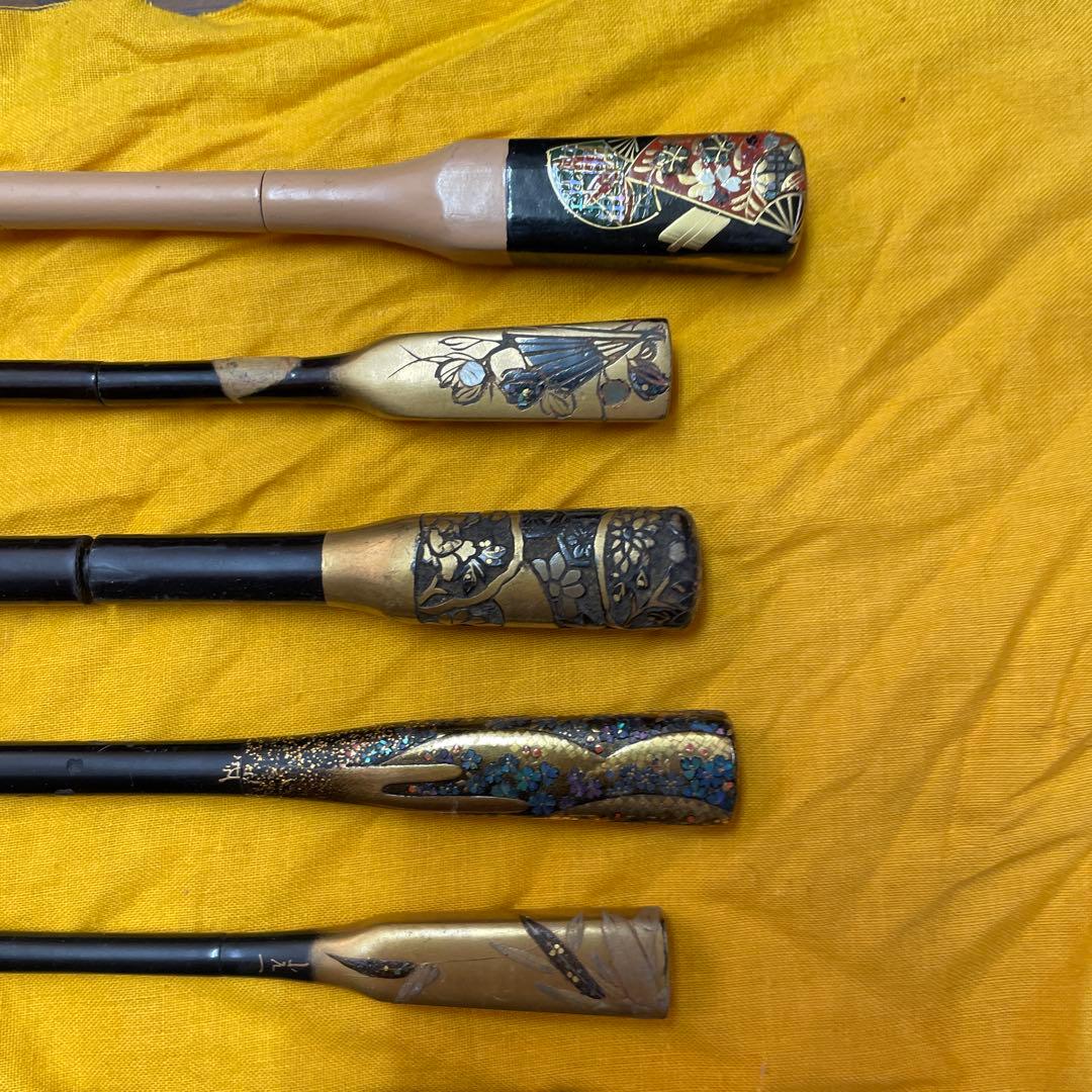 幕末、明治　笄7本