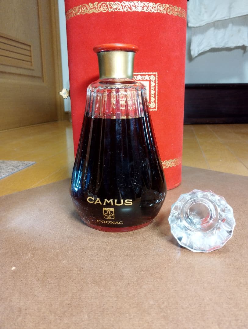 【新品未使用】古酒　CAMUS　カミュ　バカラクリスタル　コニャック