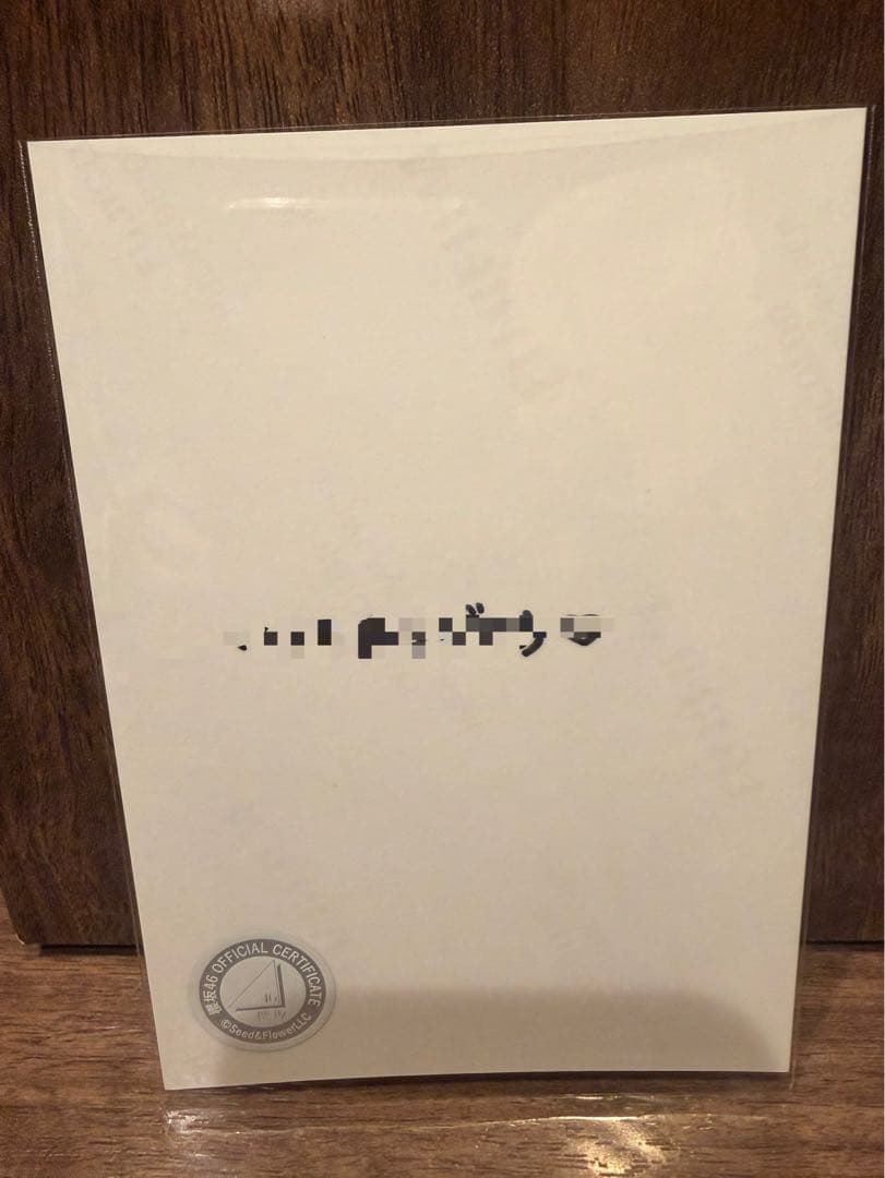 櫻坂46 山川宇衣 クリスマス写真 直筆