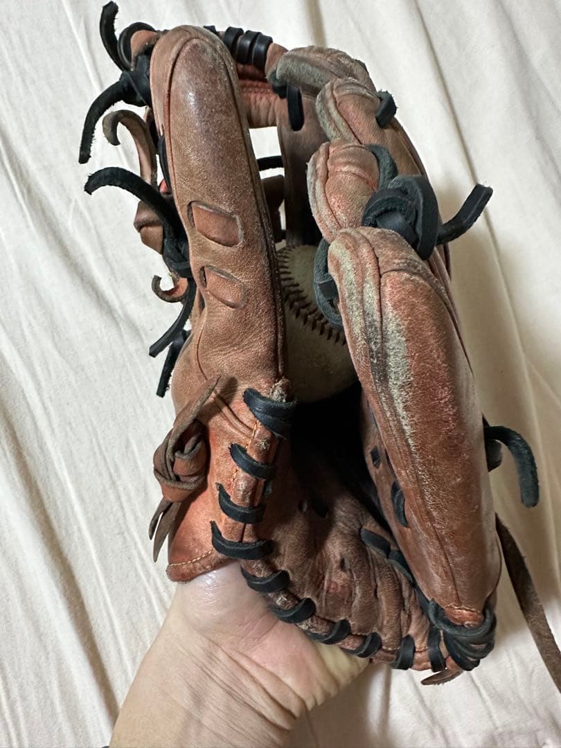 Wilson レザー 硬式グローブ ブラウン