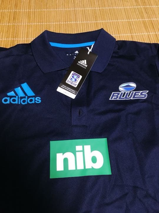 アディダス ブルース ポロシャツ M ラグビー