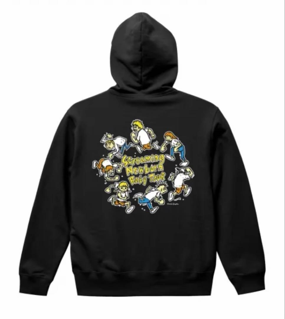 Hi-STANDARD パーカー XXL 黒