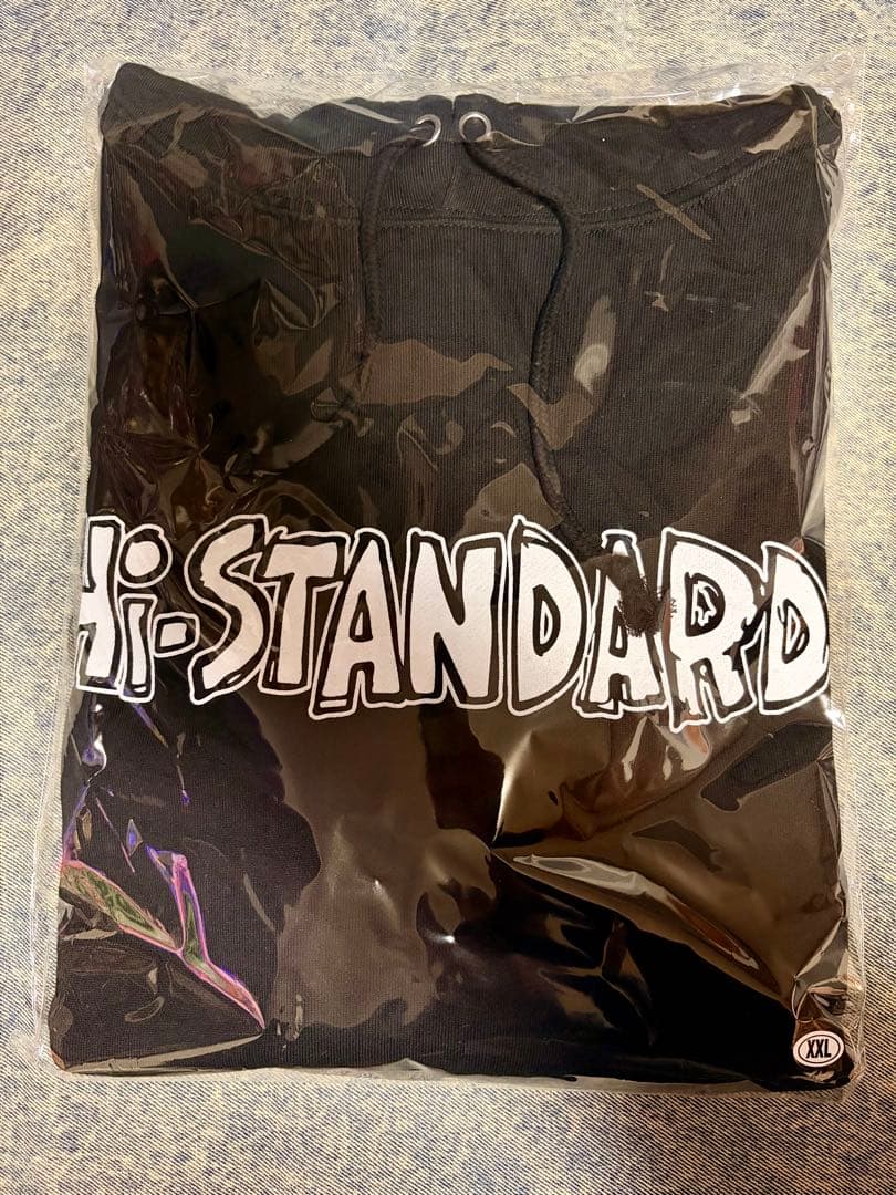 Hi-STANDARD パーカー XXL 黒