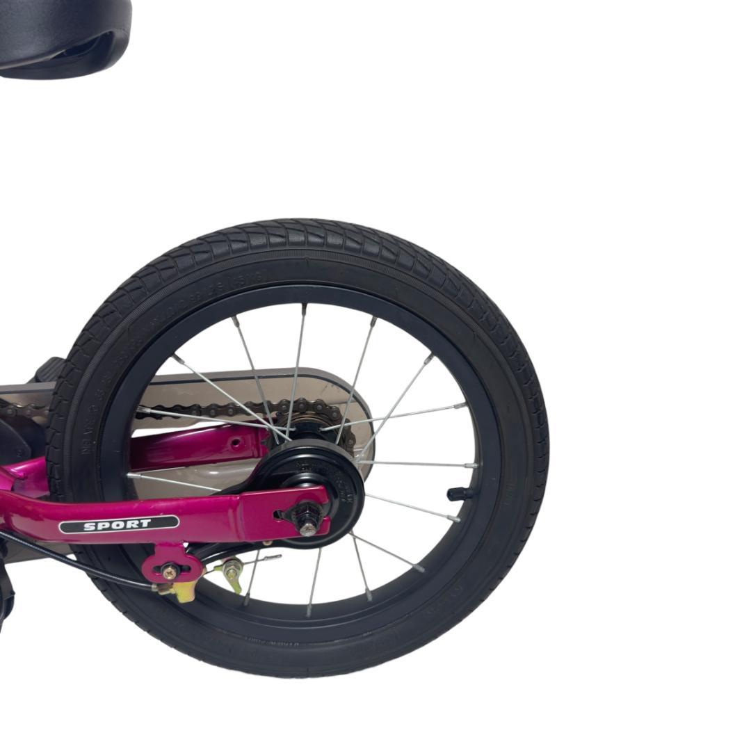 美品　ストライダー キッズバイク STRIDER 14X　フューシャピンク