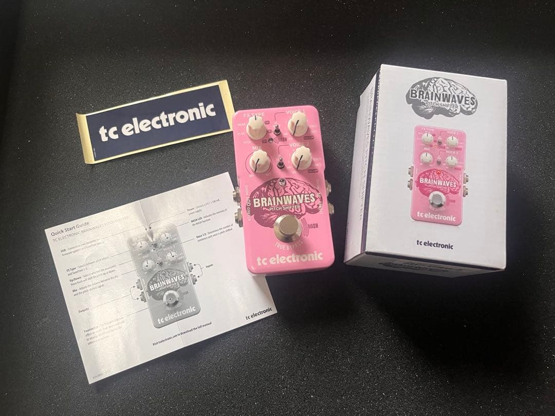 ギター pitch shifter tc electronic brainwaves