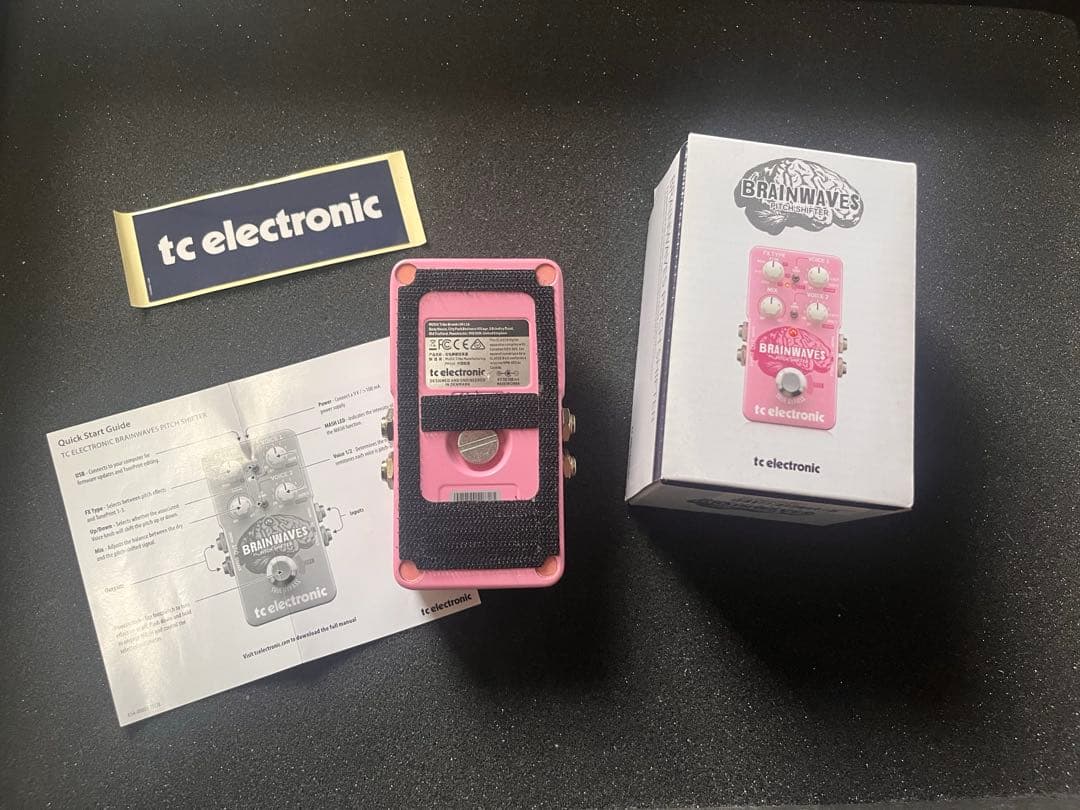 ギター pitch shifter tc electronic brainwaves