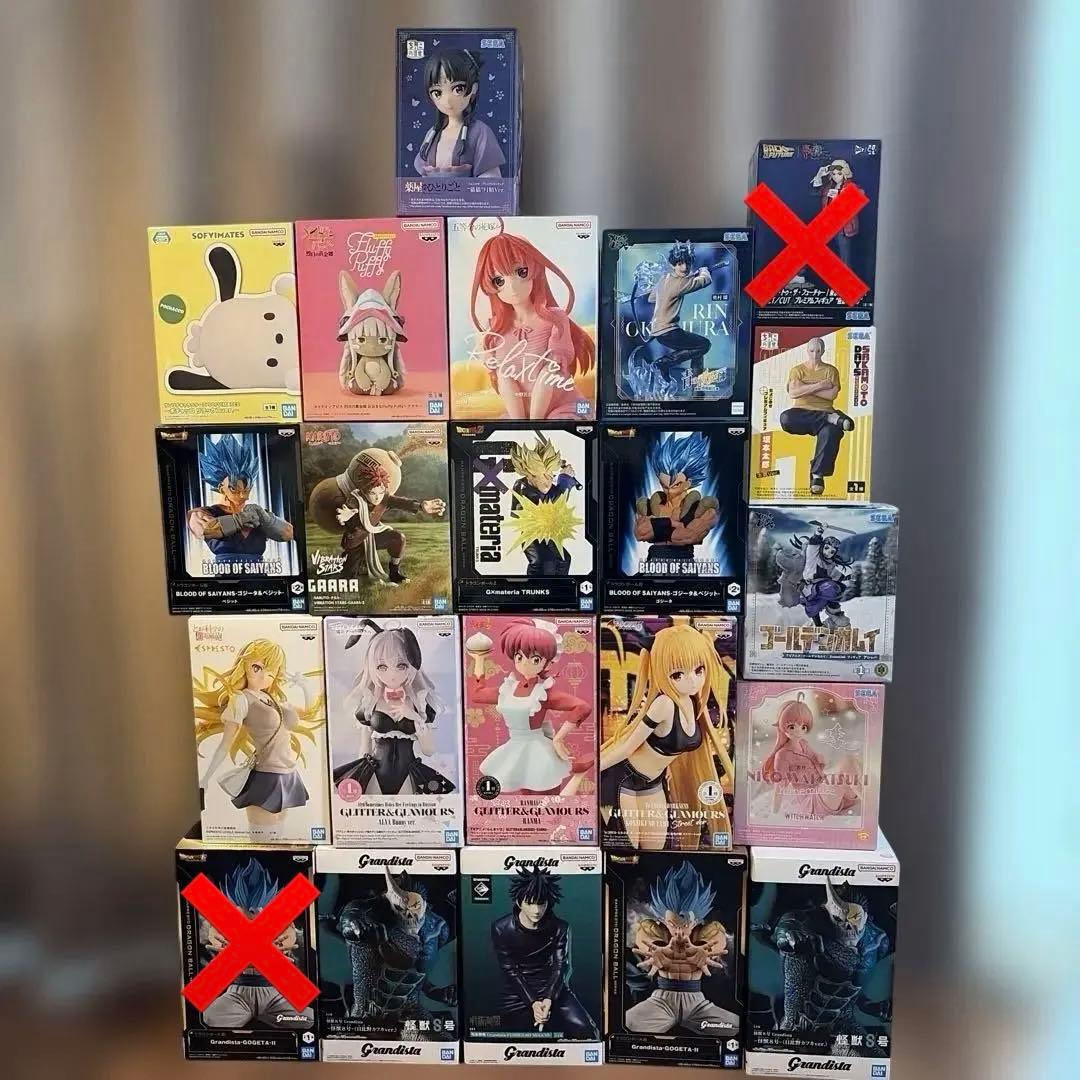 【未開封】新景品含むプライズフィギュアまとめ売り　22体セット