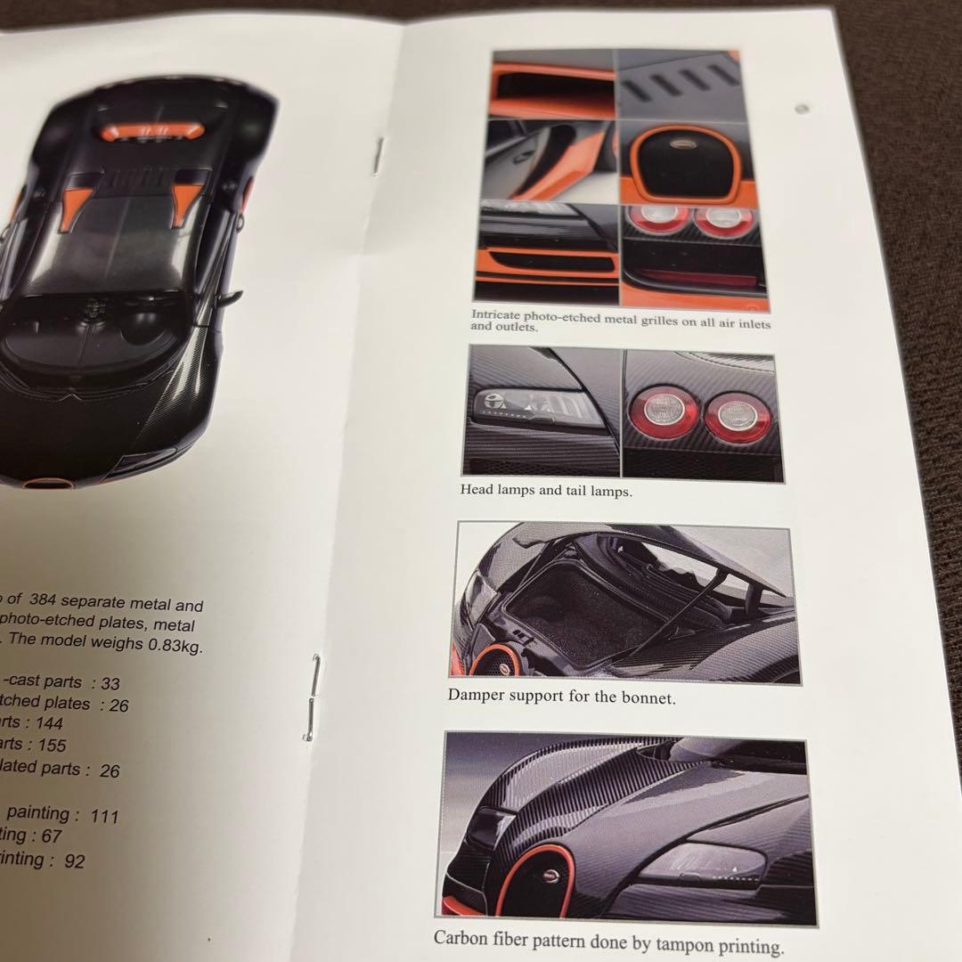 AUTOART Bugatti Veyron ミニカー 1/18