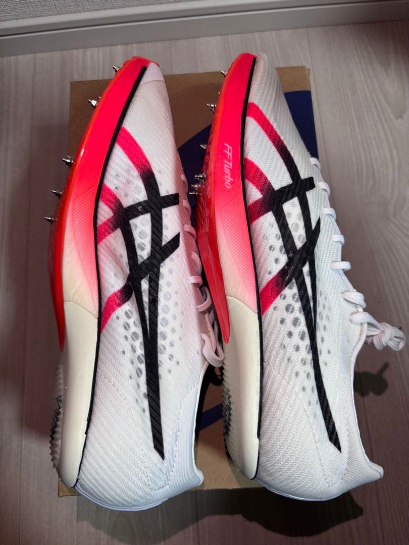 asics メタスピードSP 26.5cm ホワイト/レッド/ブラック