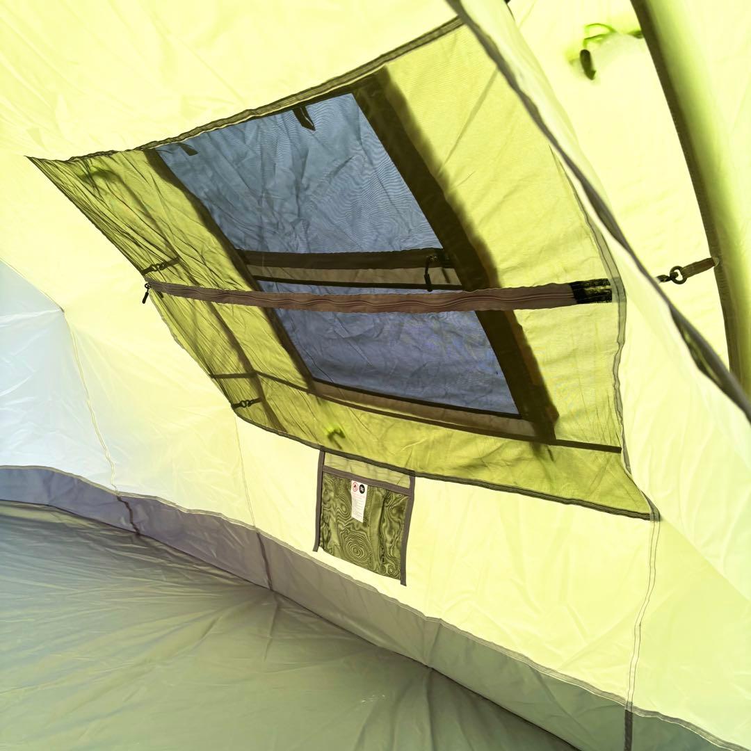 【良品】ayamaya ポップアップテント 4人〜6人用 カーキ ドーム型テント