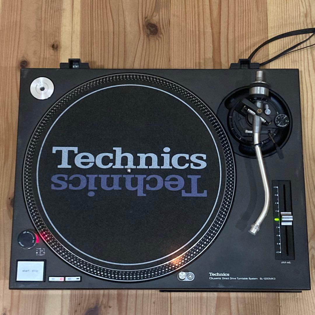 動作品　Technics SL-1200 MK3 テクニクス　レコードプレーヤー