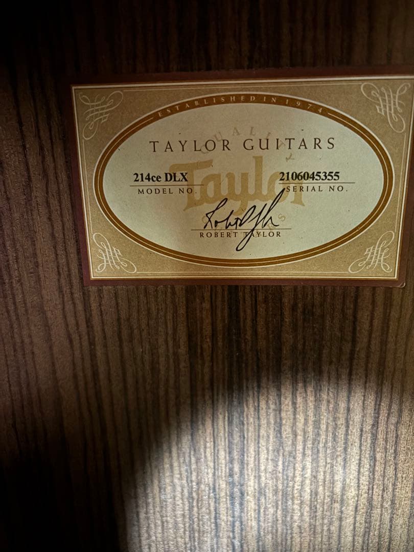 テイラー 214ce DLX