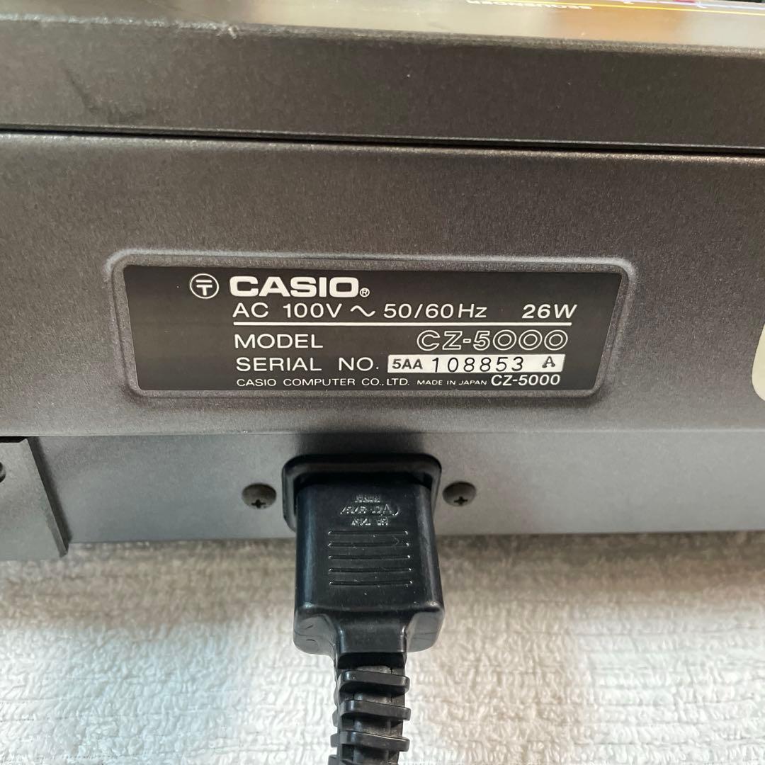 CASIO / CZ5000 シンセサイザー　ジャンク