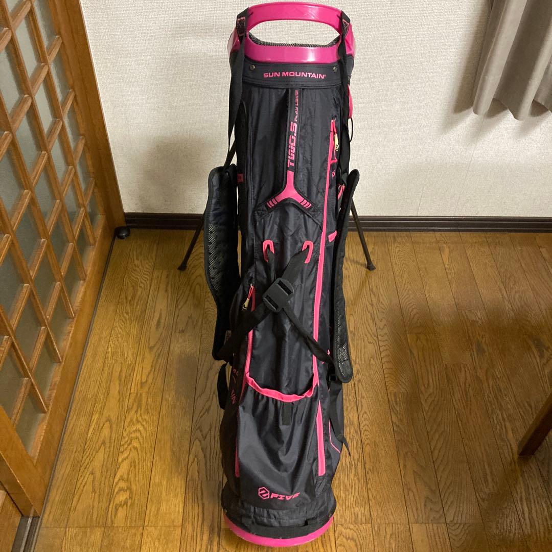 『超軽量』サンマウンテン　スタンド式キャディーバッグ