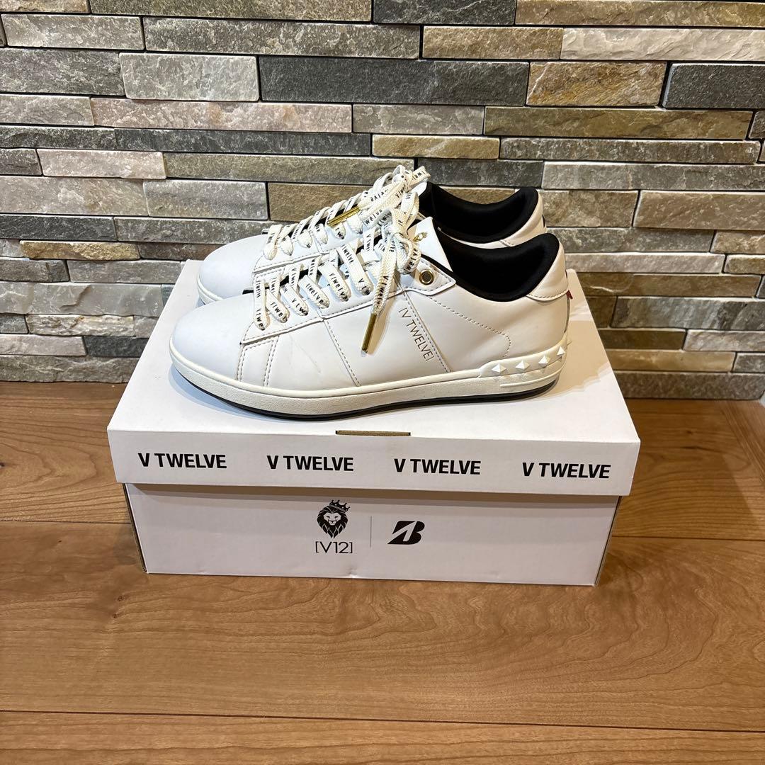 V12 × BRIDGESTONE ゴルフシューズ 23.5