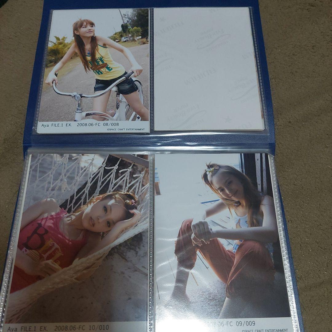 平野綾グッズ　ファンクラブ限定バースデーカード、トレーディング生写真(42種)等