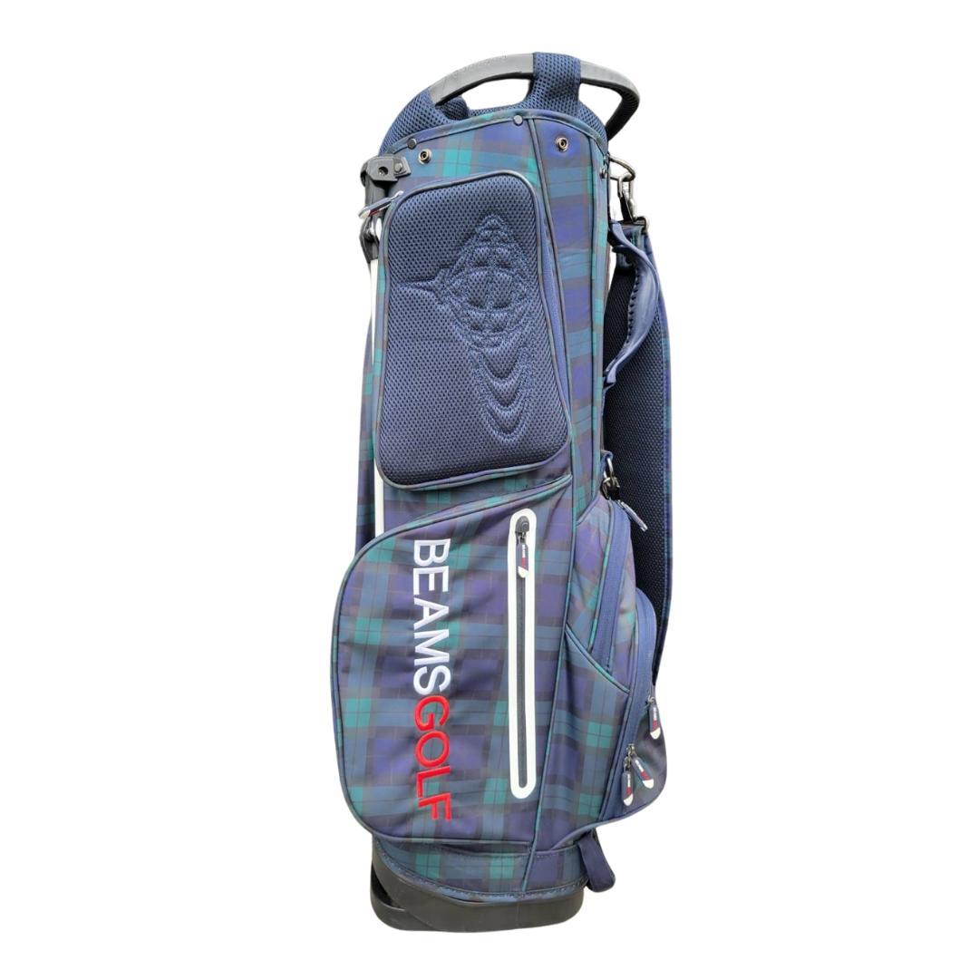 BEAMS GOLF ブラックウォッチ スタンド キャディバッグ