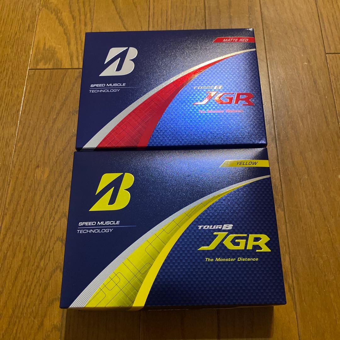 2025年ブリヂストンTOUR B JGR ゴルフボール 2色セットニューモデル