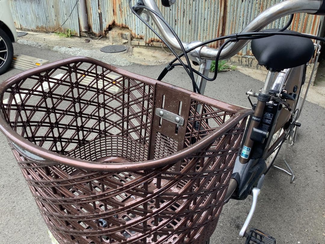 パナソニック新機種電動アシスト自転車viviDX26インチブラウン系ボディー