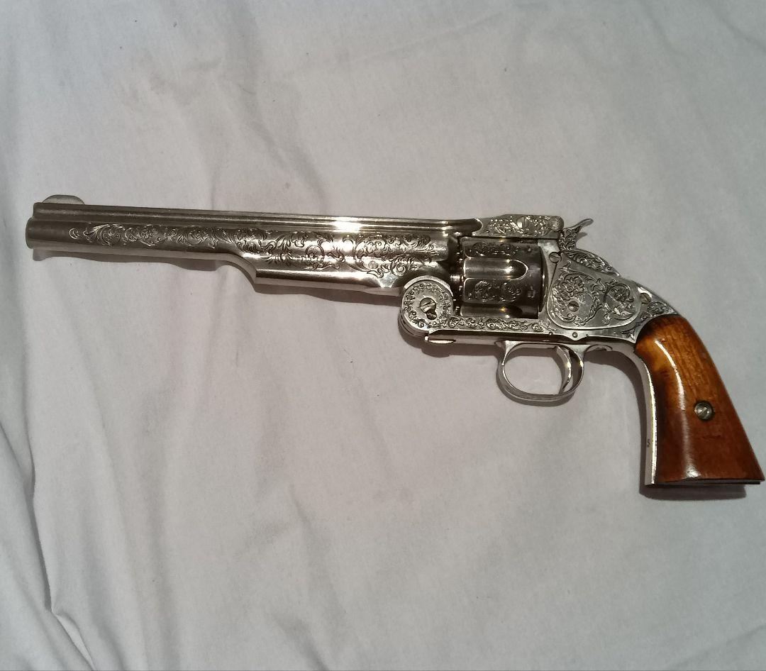 エングレービング装飾 リボルバー　フランクリンミント　ワイアットアープ　44