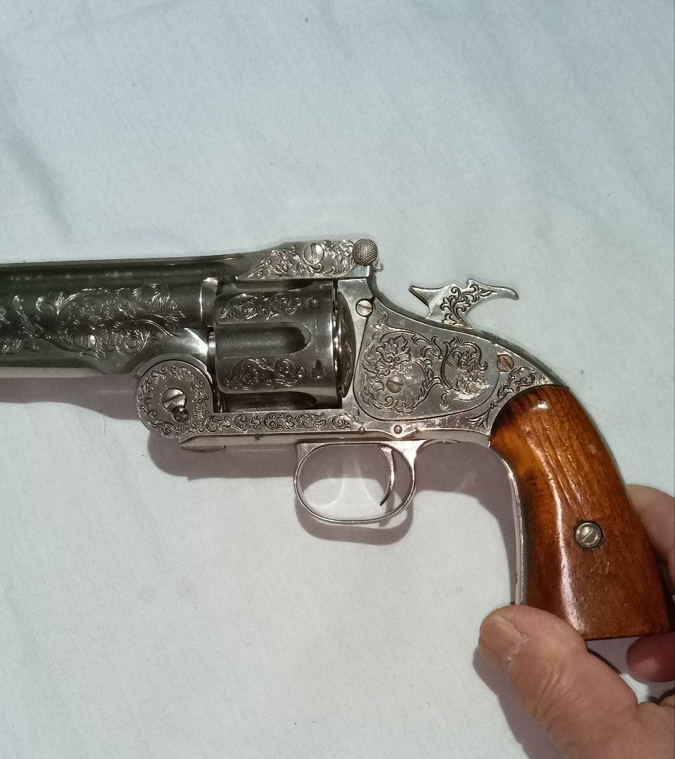 エングレービング装飾 リボルバー　フランクリンミント　ワイアットアープ　44
