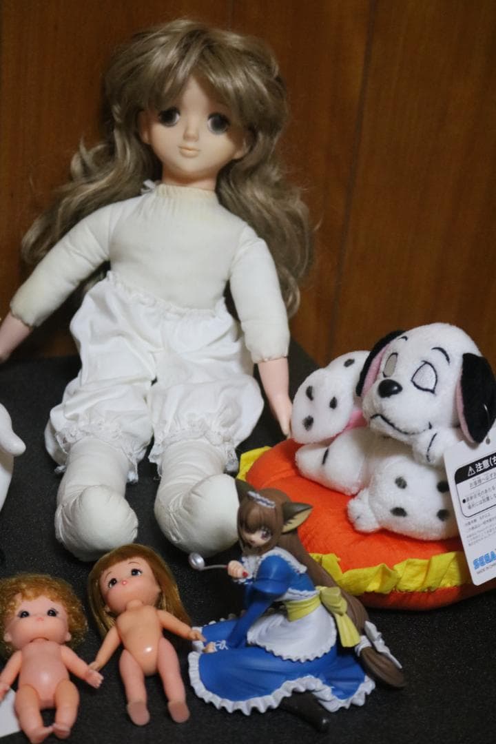 ジャンク不動品セット　おもちゃ　クッション　ゴジラ　ピノキオ　人形　ぬいぐるみ