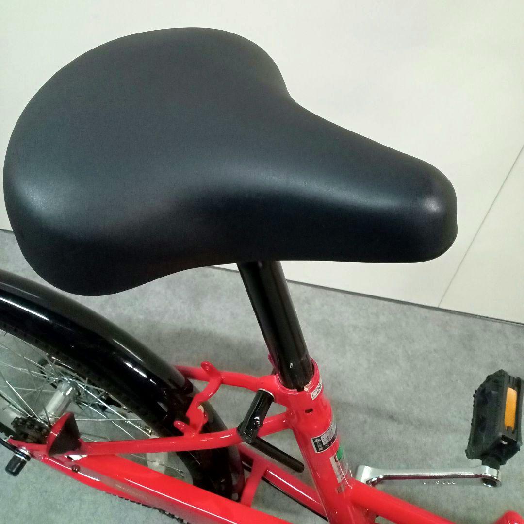 【エコメルカリ便のみ】軽量 折りたたみ自転車 レッド 赤 20インチ