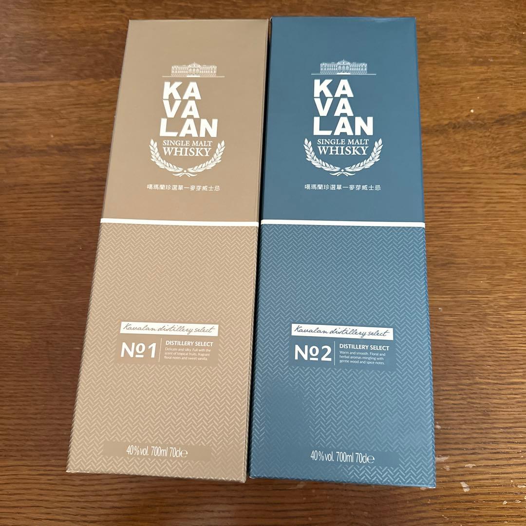 カバラン　ディスティラリーセレクトNo1、No2セット