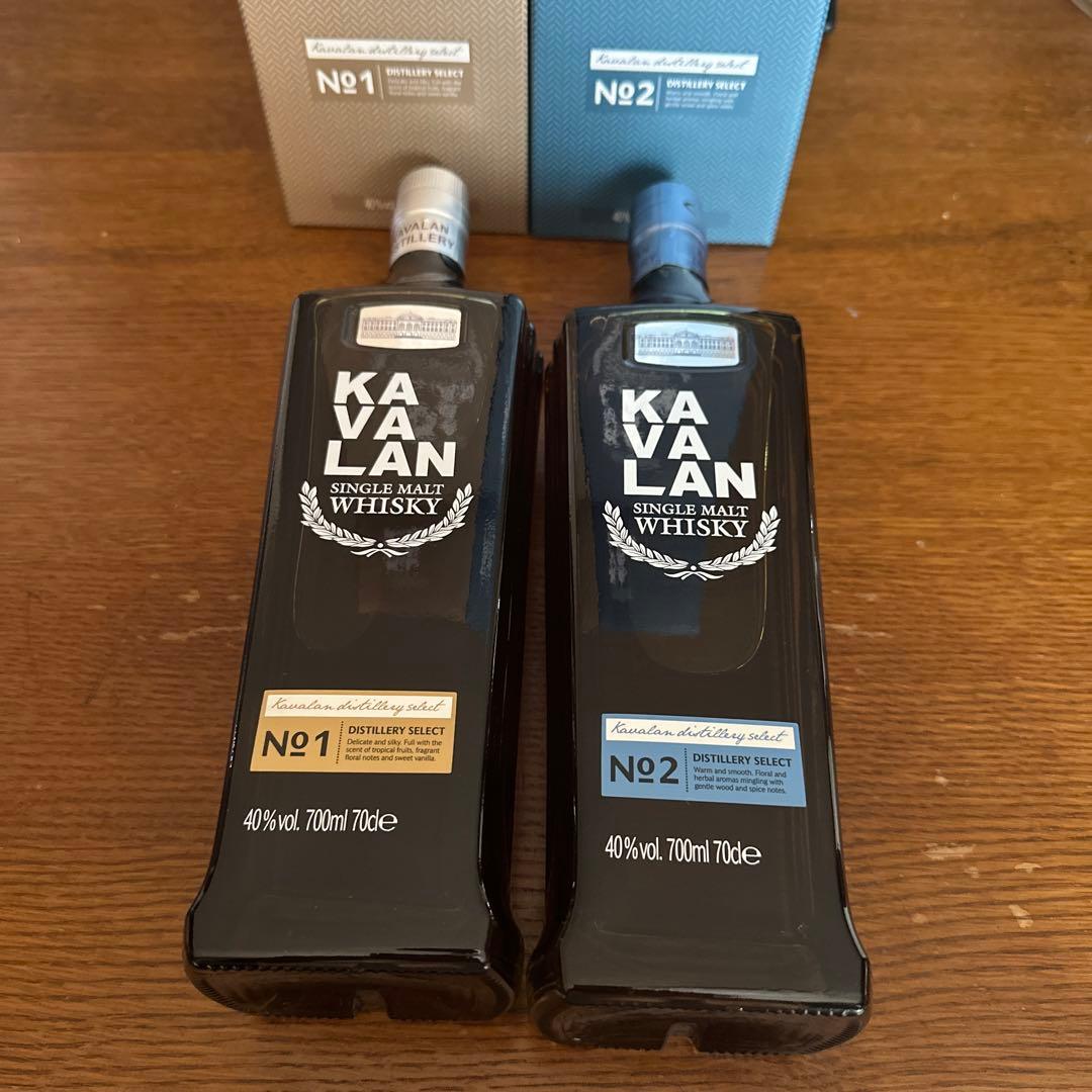 カバラン　ディスティラリーセレクトNo1、No2セット