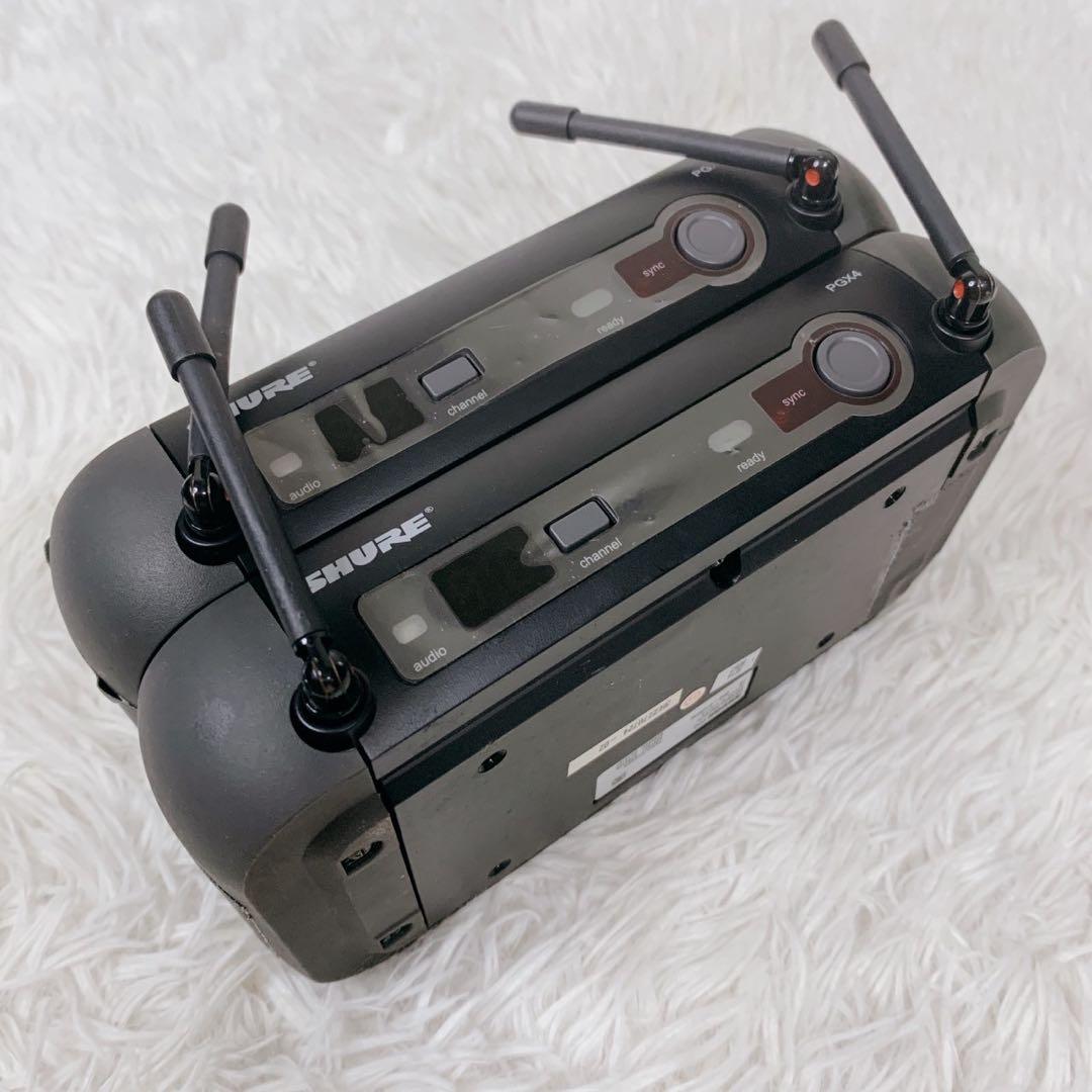 SHURE ワイヤレスシステム PGX4 電源アダプターなし 2台まとめ売り
