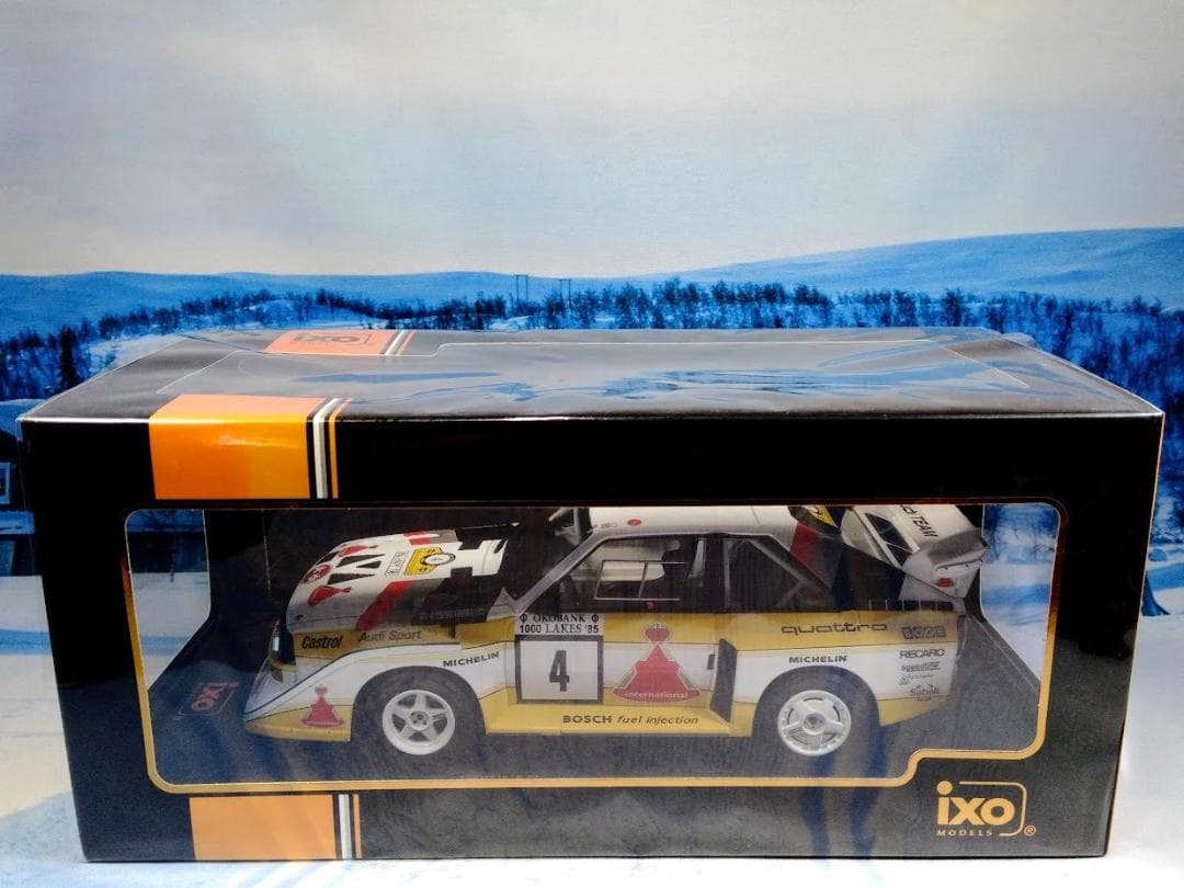 1/18 イクソ　アウディ スポーツ クワトロ S1 E2 1000湖ラリー