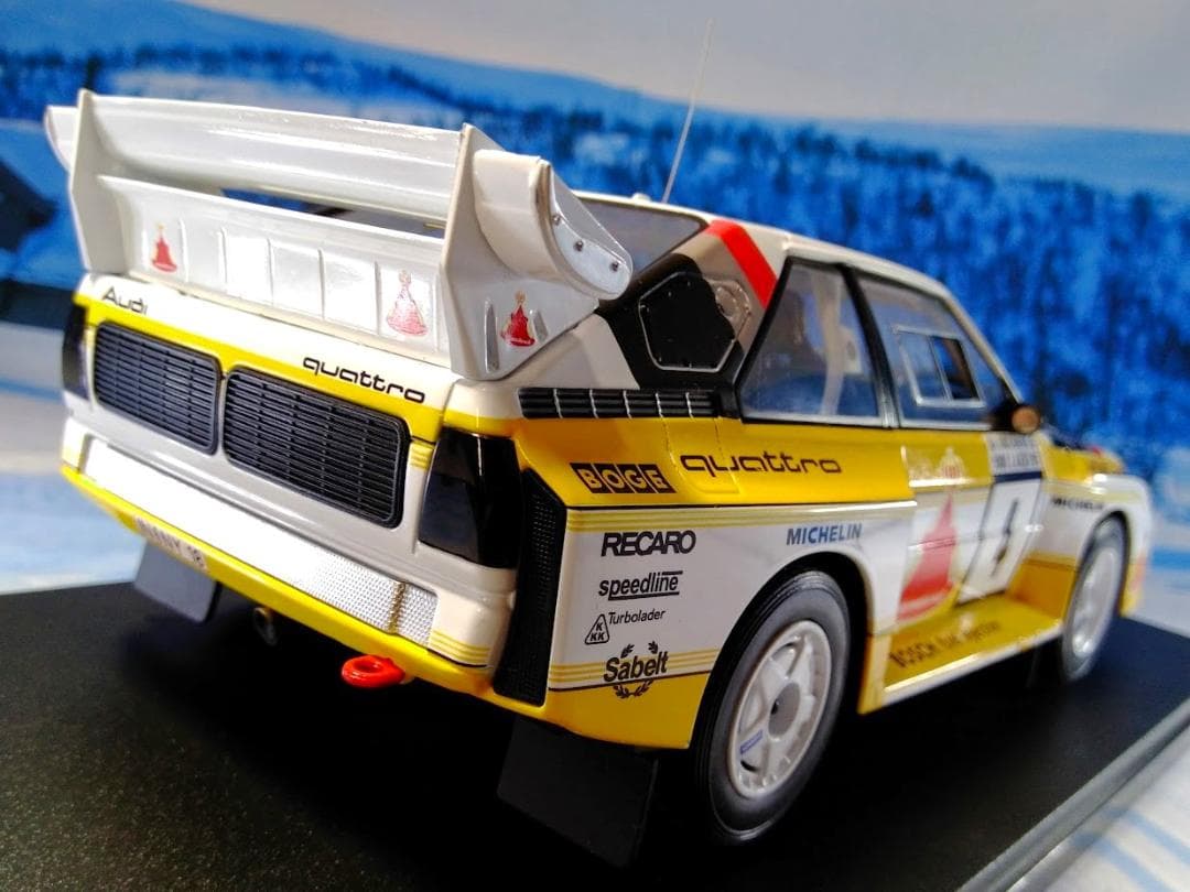 1/18 イクソ　アウディ スポーツ クワトロ S1 E2 1000湖ラリー