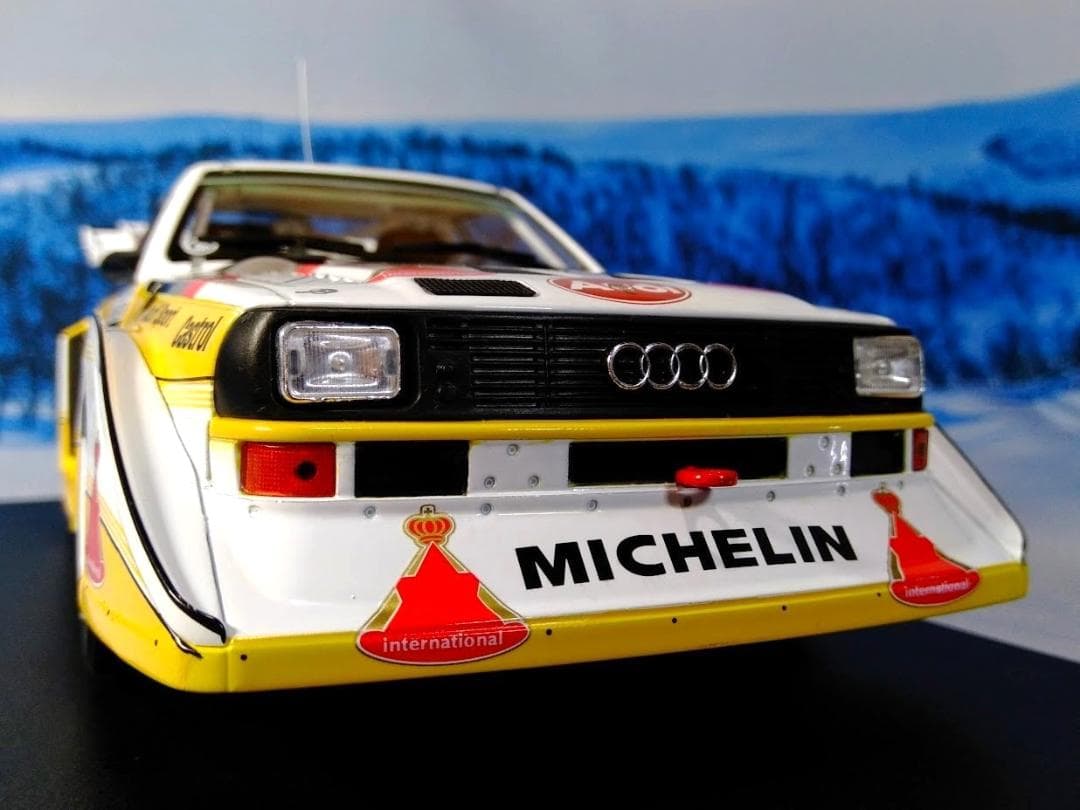 1/18 イクソ　アウディ スポーツ クワトロ S1 E2 1000湖ラリー