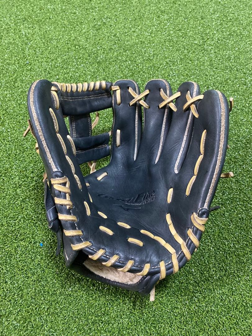 値下げしますMizuno Global Elite 野球グローブ 黒