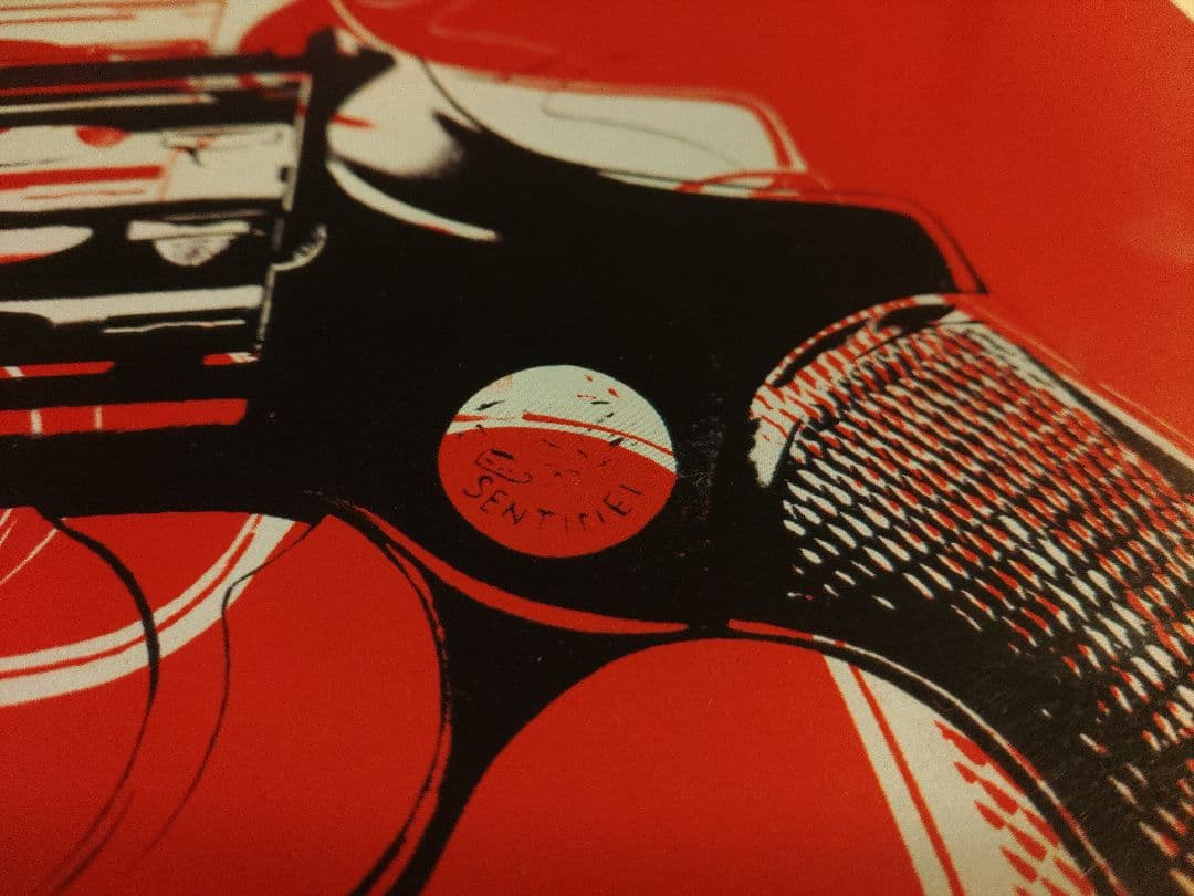gun　銃　アメリカ製　アンディーウォーホール　andy warhol ポスター