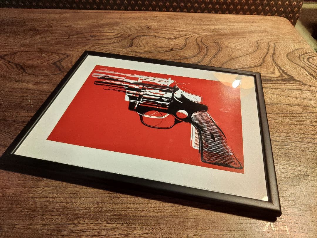 gun　銃　アメリカ製　アンディーウォーホール　andy warhol ポスター