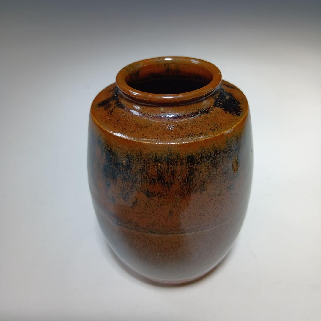 茶道具　山口正悟作　古瀬戸　肩衝茶入　 共箱