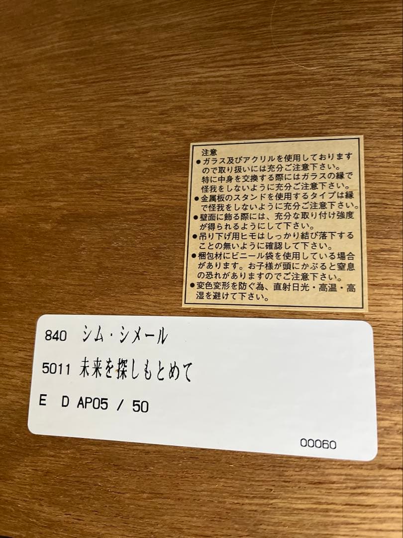 【希少価値の黒豹】シムシメール 「未来を探し求めて」美品 ジークレー 絵画 AP