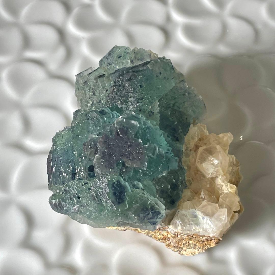 ナミビア Omihana産 フローライト 蛍石 鉱物標本 原石