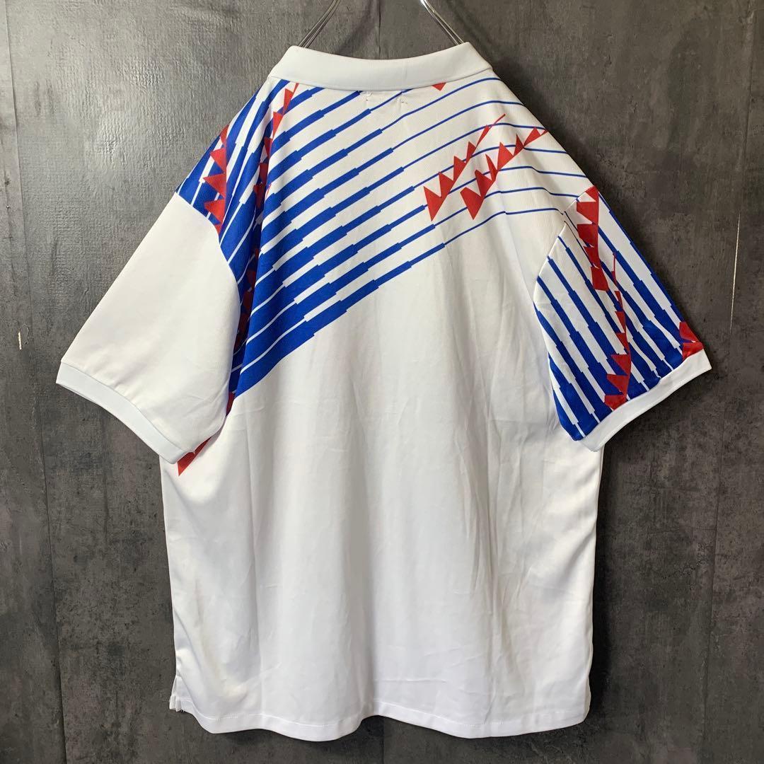 【★ドーハの悲劇】 古着 サッカー 日本代表 94年 ユニフォーム 炎 アウェイ