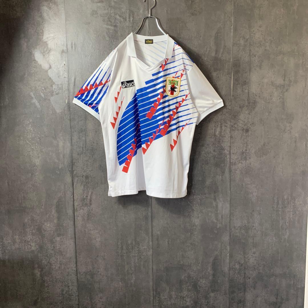 【★ドーハの悲劇】 古着 サッカー 日本代表 94年 ユニフォーム 炎 アウェイ