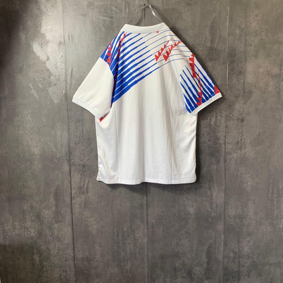 【★ドーハの悲劇】 古着 サッカー 日本代表 94年 ユニフォーム 炎 アウェイ