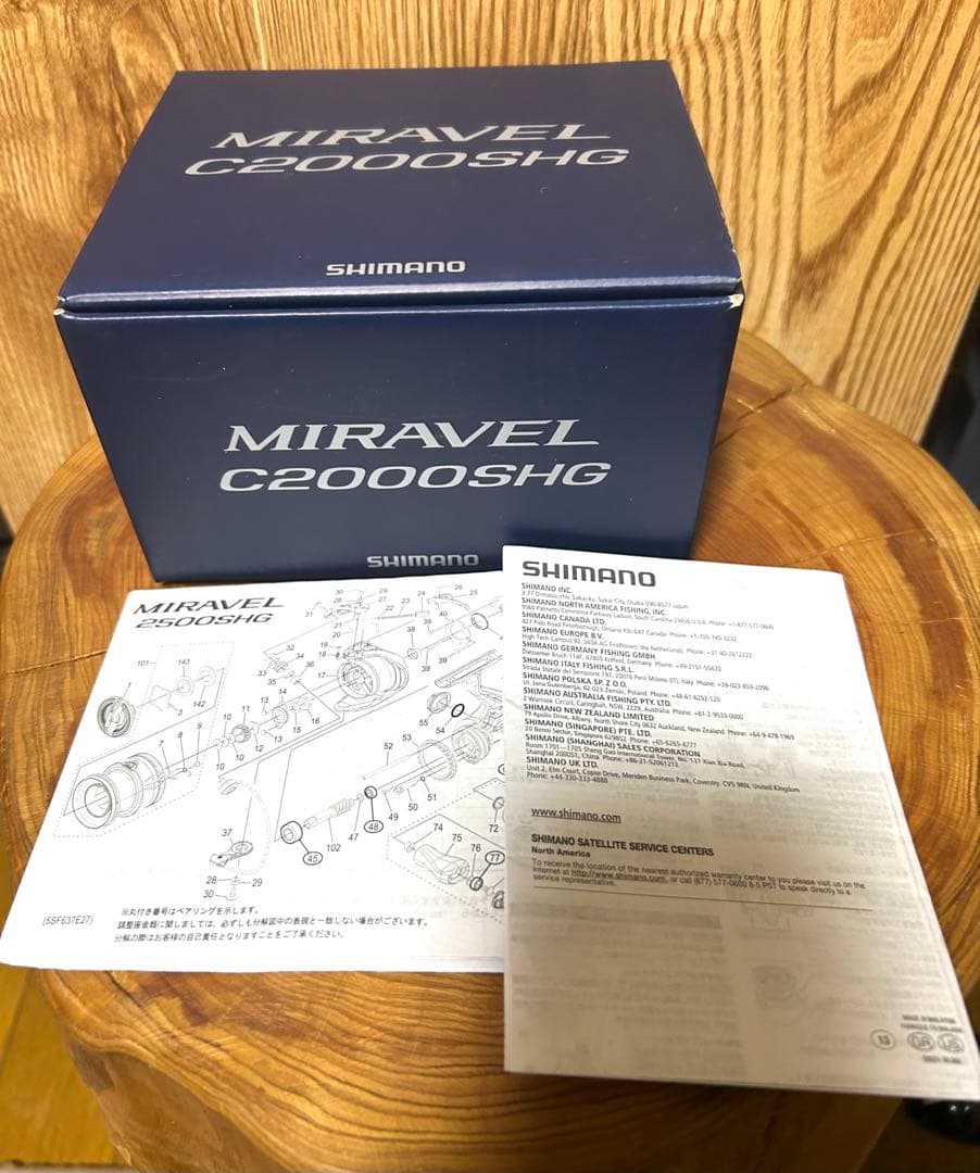 未使用品　シマノ　22ミラベル　C2000SHG